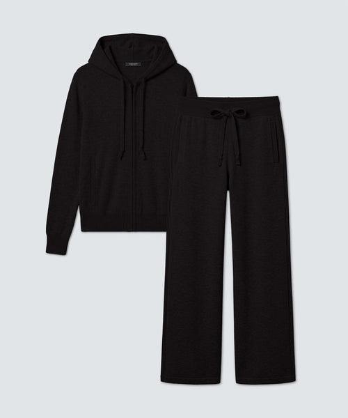Women's Knit Hoodie + Sweater Pants