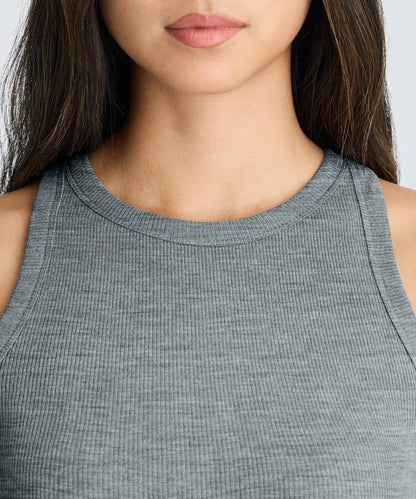 Women's Merino Rib Racer Tank