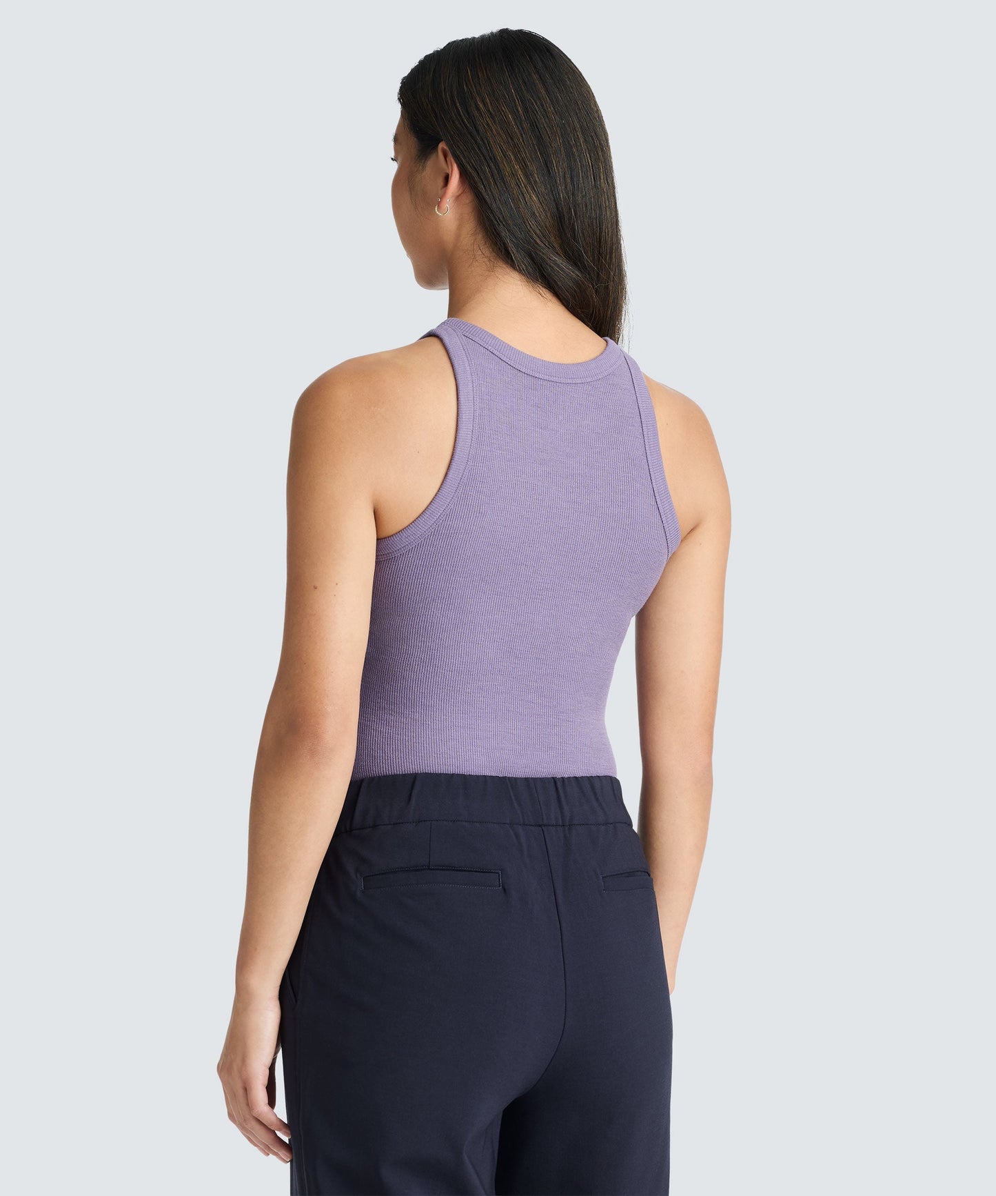 Women's Merino Rib Racer Tank