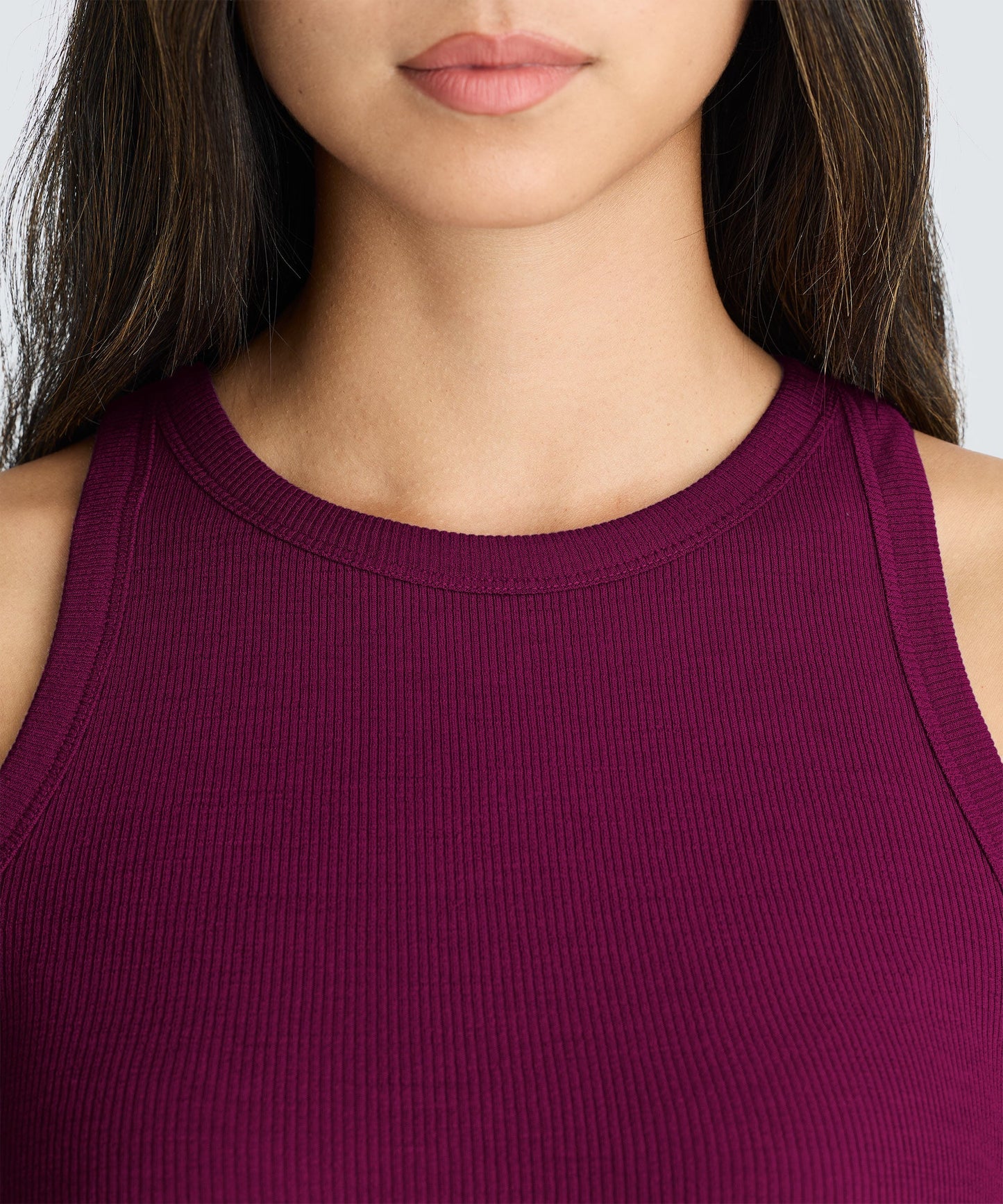 Women's Merino Rib Racer Tank