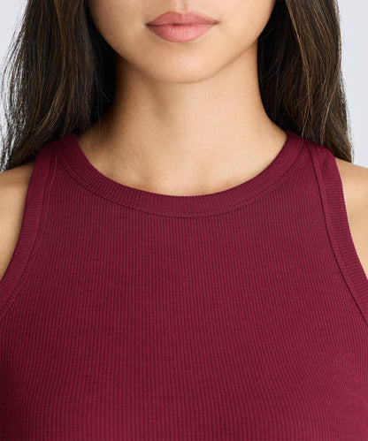 Women's Merino Rib Racer Tank
