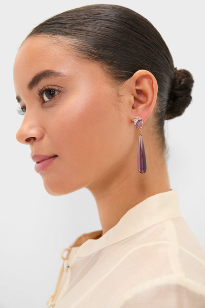 Amethyst Caroline Earrings