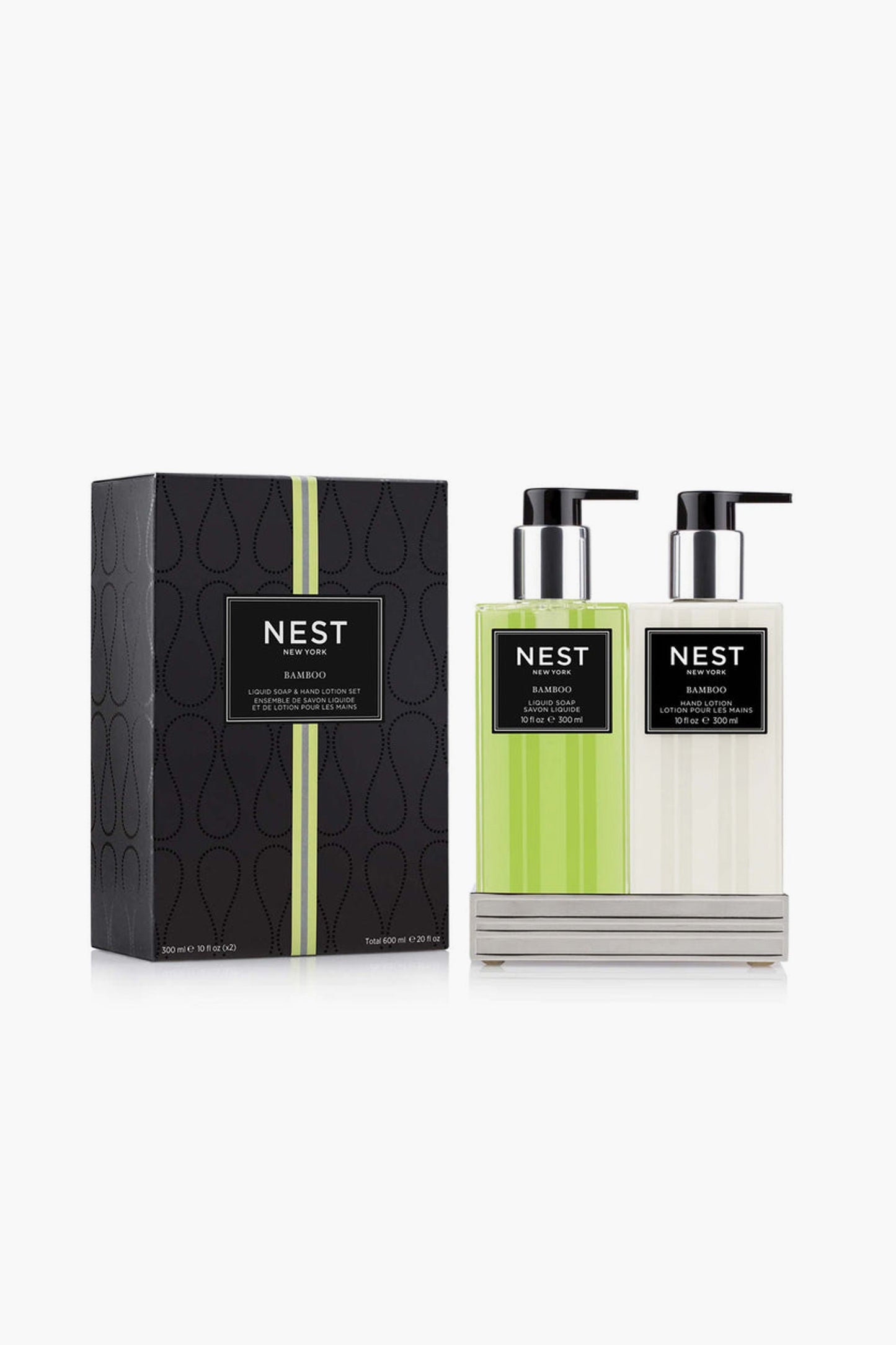 Bamboo Liquid Soap and Lotion Set