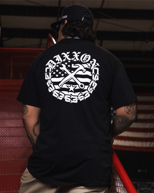 White Unchained T-Shirt - Black