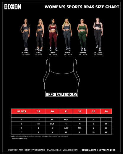 Women's Range Sports Bra - Cobalt Terazzo
