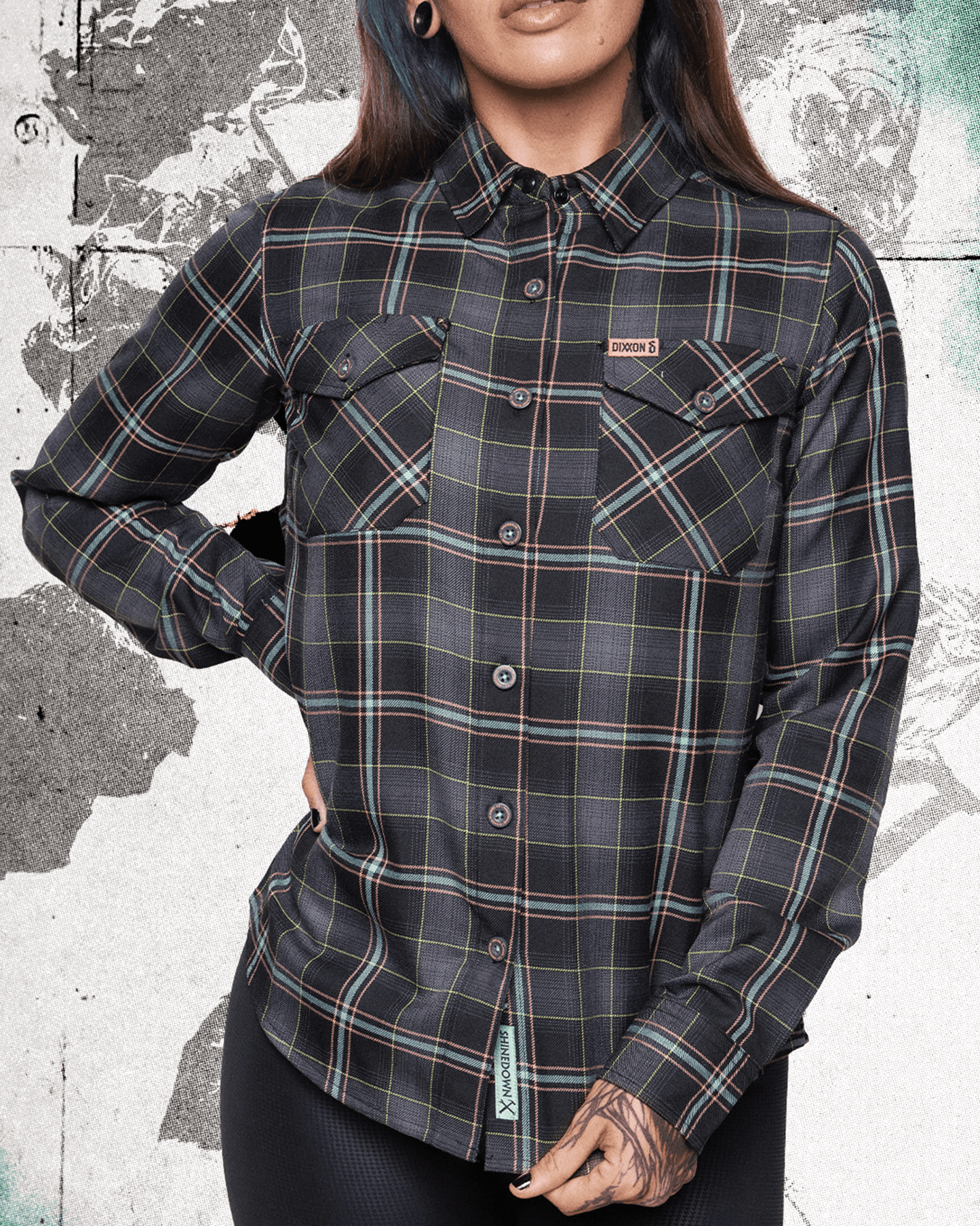Women's Shinedown EI8HT Flannel